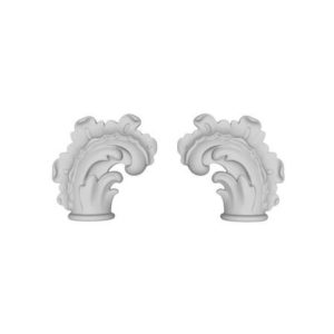 Купить Окончания к молдингу RODECOR Рококо 06322RC (пара)